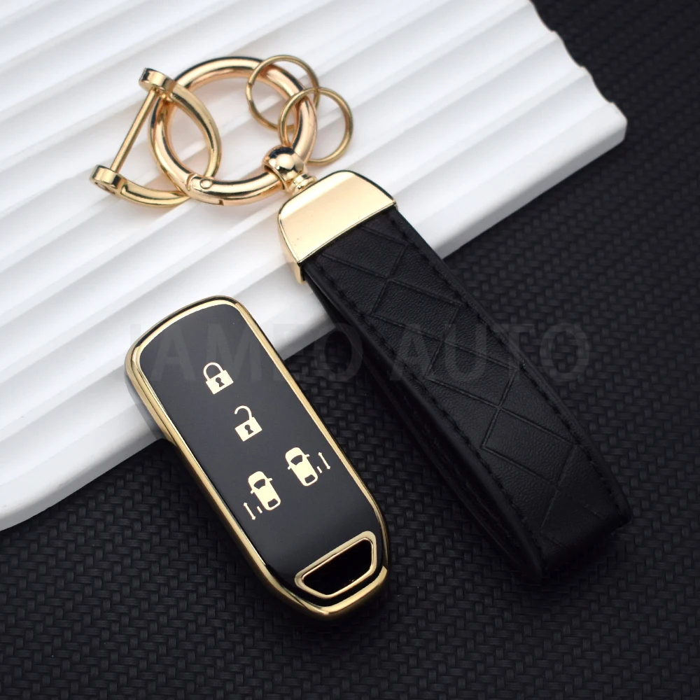 

Брелок из ТПУ для Honda New Nbox Custom JF3 / JF4 N-BOX JF1 / JF2 N-BOX+ Plus N Wagon N-One, чехол для автомобильного ключа, защитная крышка, аксессуары