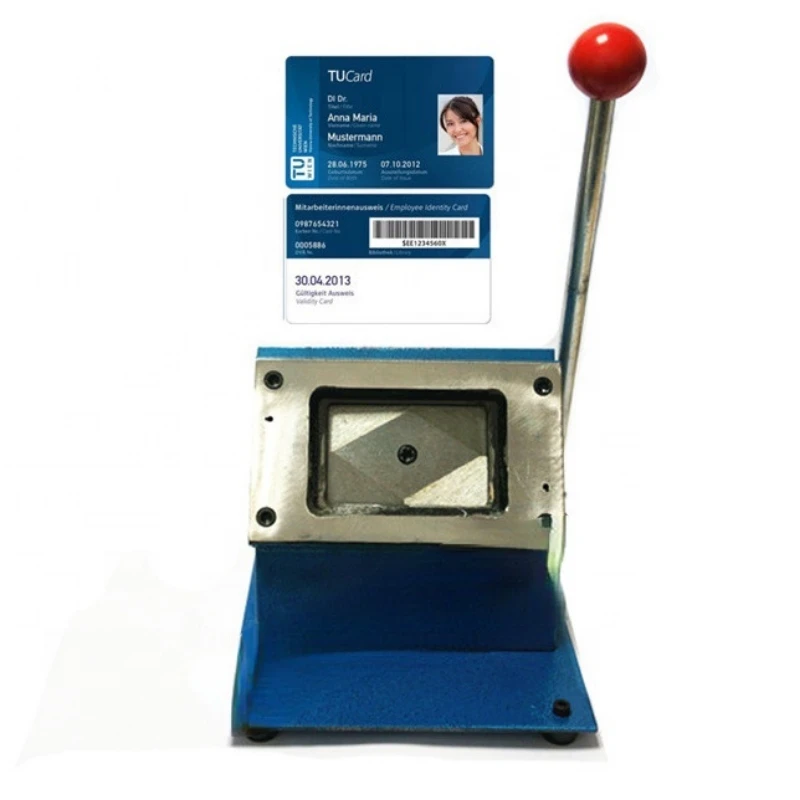 

Heavy Duty Desktop PVC Card Punch, PVC Card Cutting Machine 86*54mm