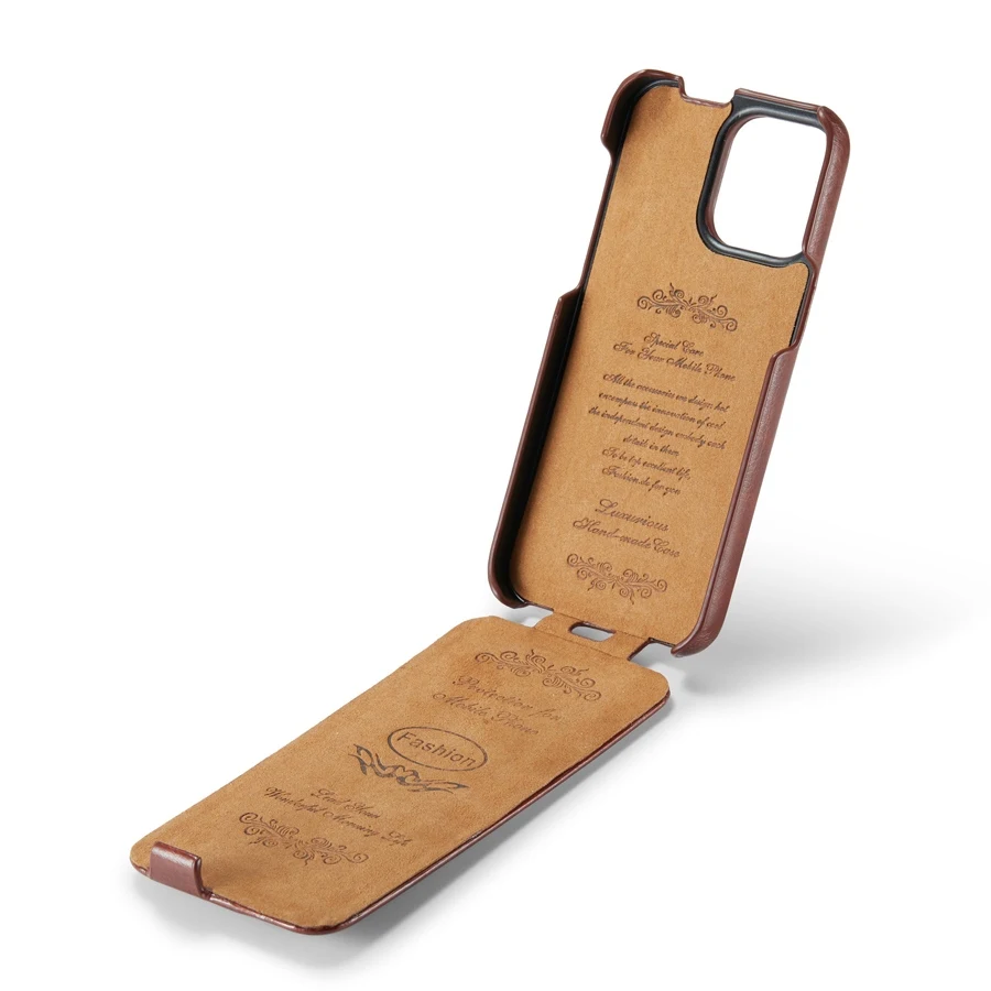 Вертикальный чехол-книжка из натуральной кожи для iPhone 17 Air 16 6S 7 8 18 15 14 11 Pro Max 16E SE 2022 12 13 Mini Fundas Coque (art.: 3920d175b6759) - 3920d175b6759