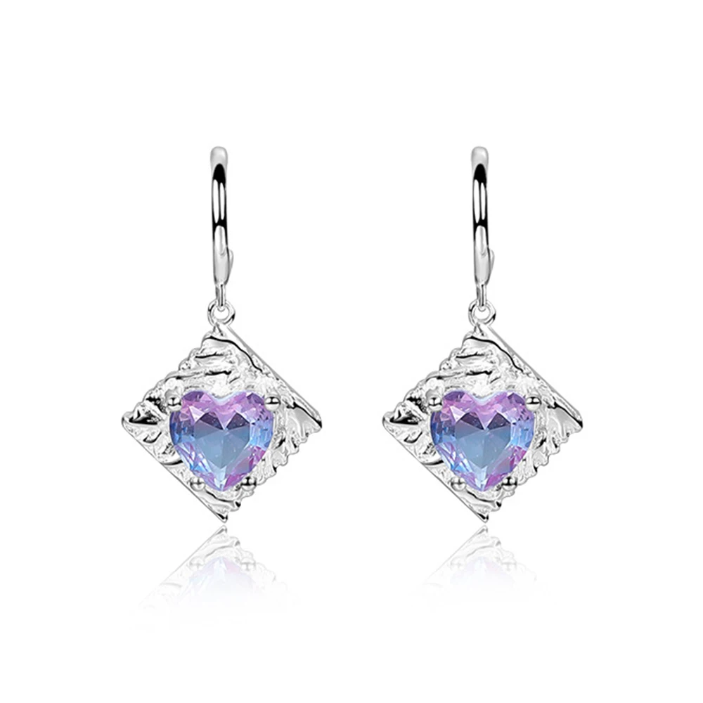 

Женские серьги из серебра 925 пробы с турмалином