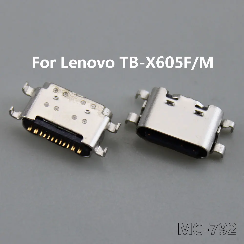 

1-10pcs Micro USB Type-C 16 Pin Charging Connector Socket Port For Original Lenovo TB-X605F/M laptop USB connector