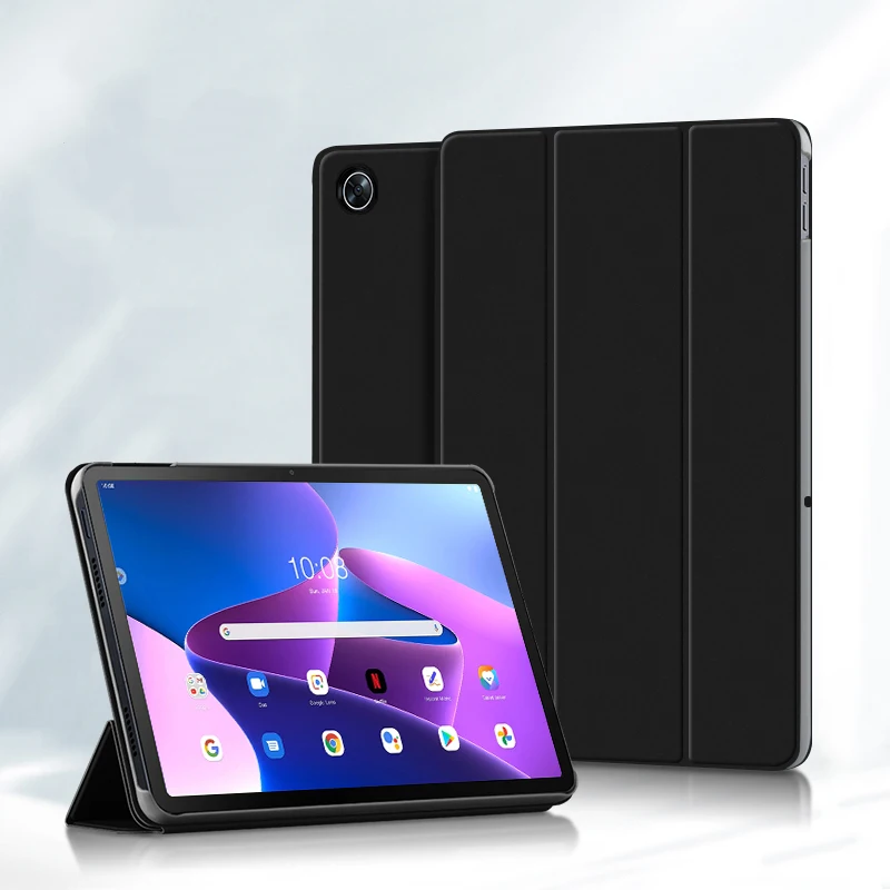 

Чехол HUWEI для планшета Lenovo Tab M10 Plus 3-го поколения, 10,6 дюйма, TB-125F 128F, трехслойный Чехол-Подставка Для Xiaoxin Pad 2022, чехол