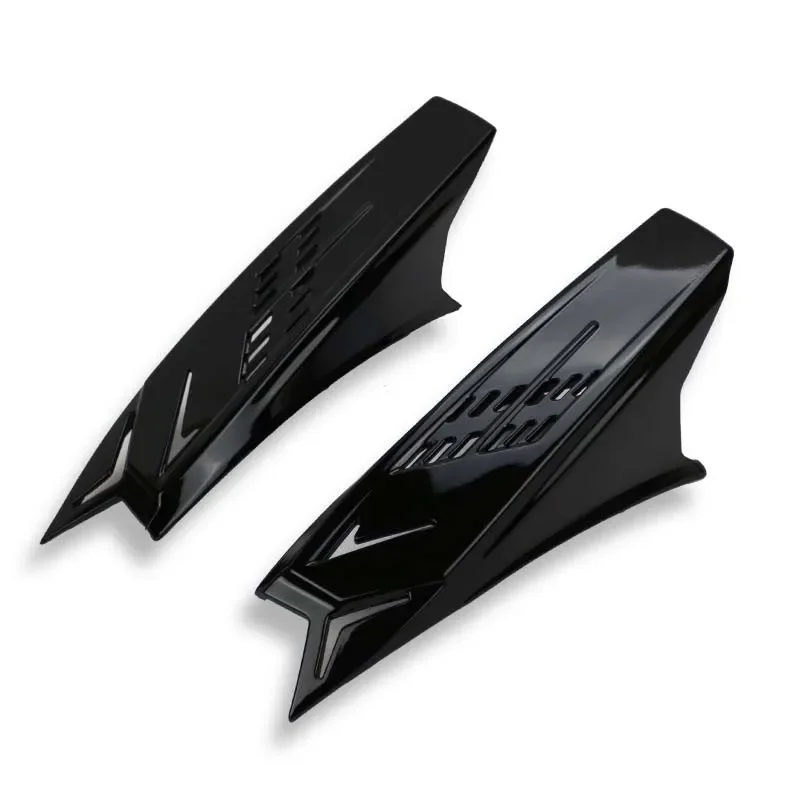 

2PCS Helmet Horns Motorcycle Modification Accessories Cool Adhesive ABS Stylish Motorcycle Helmet Horns for Motorcycle Supplies