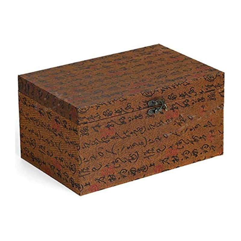 Новые маленькие петли для коробок Бронзовая Античная правая защелка крючок с