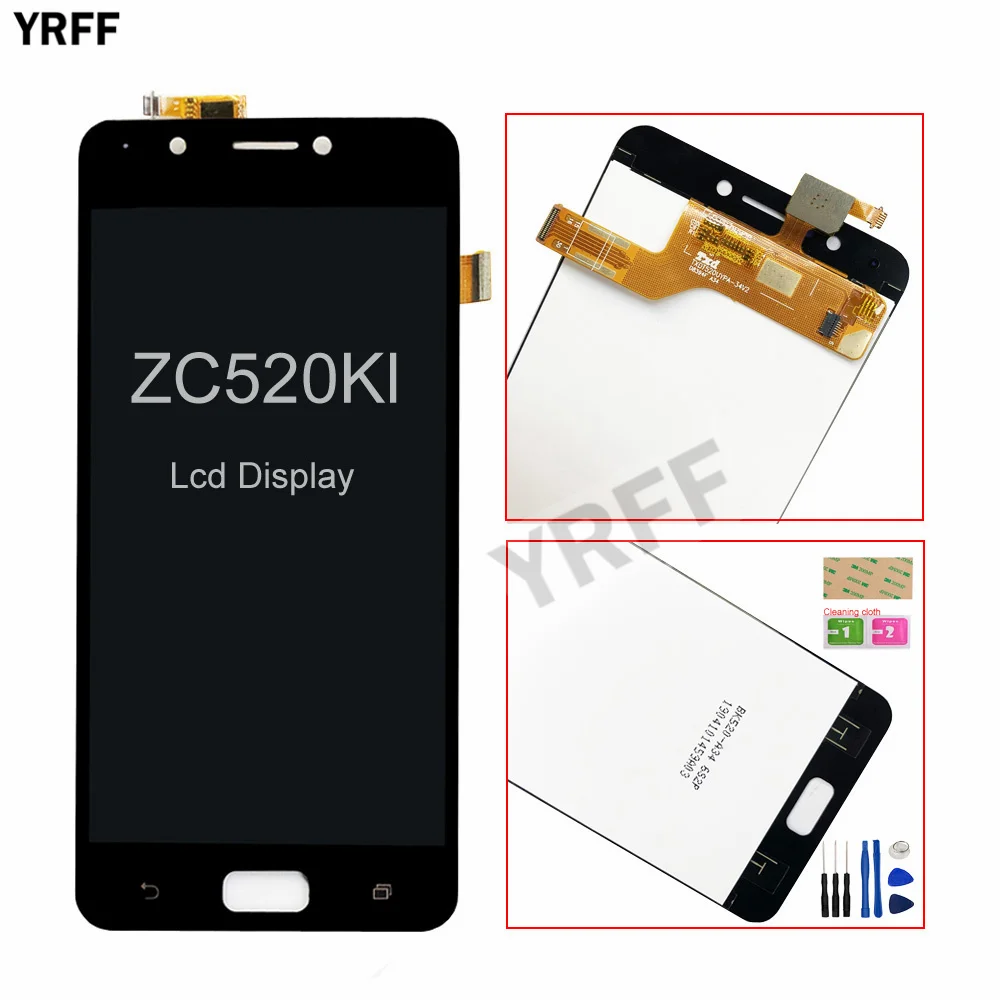 

ZC520KL LCD Display For Asus Zenfone 4 Max ZC520KL LCD Display Touch Screen Digitizer Phone Glass Panel Repair Assembly Parts