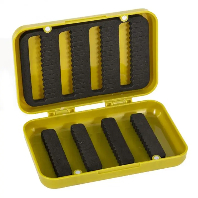 1PC Plastic Foam Fly Fishing Flies Lure Box Hook Portable ABS Insect Bait Storage Boxes Accessories |