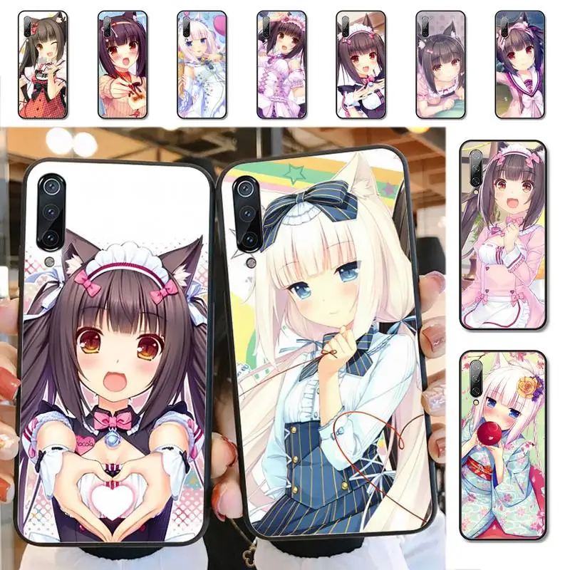 

Nekopara Phone Case for Xiaomi mi 5 6 8 9 10 lite pro SE Mix 2s 3 F1 Max2 3