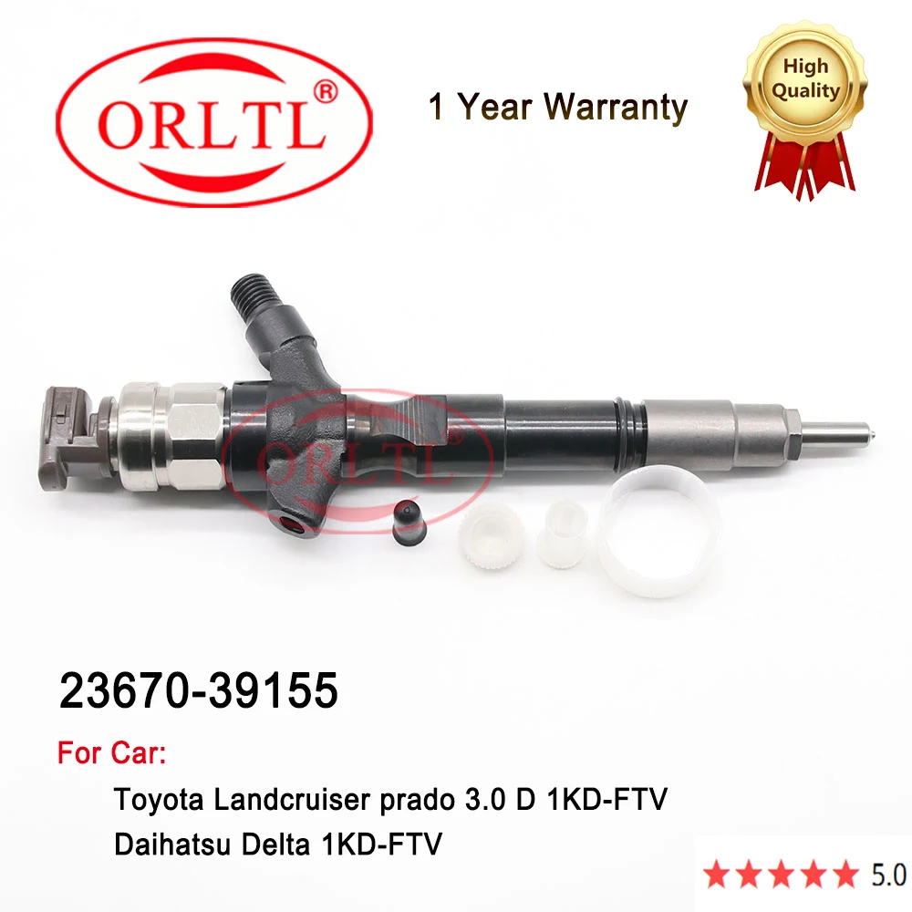 23670-39155 для Daihatsu Delta 1KD-FTV 23670 39155 Форсунка впрыска топлива с общей топливной