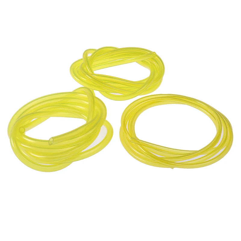 1pcs 2mm/2.5mm/3mm Fuel Gas Line Pipe Hose for Trimmer Chainsaw Blower Garden Tool Parts Plastic Commercial Manufacture 1m