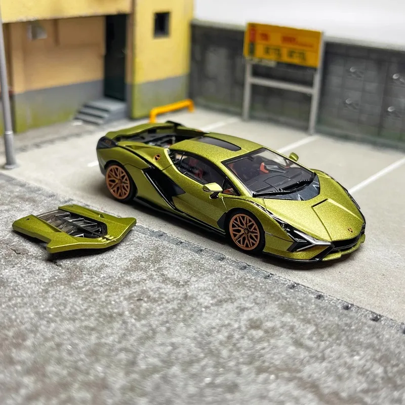 Игрушки HH 1/64 LAMBORGHINI SIAN FKP 37 супер автомобиль COLLEETON ограниченная серия игрушечный