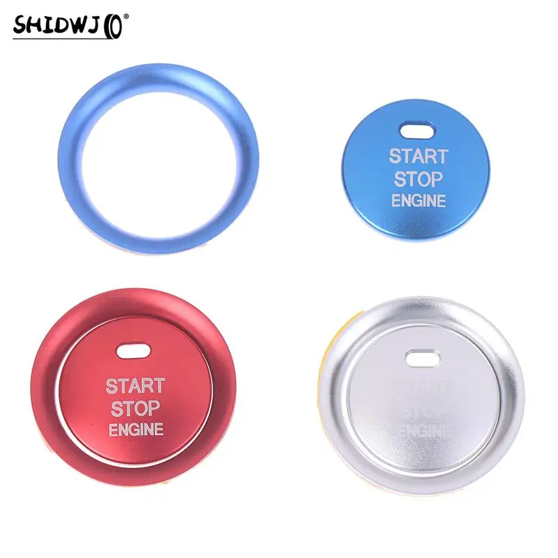 5 шт. наклейка переключателя автомобиля старт стоп двигатель зажигание кнопка
