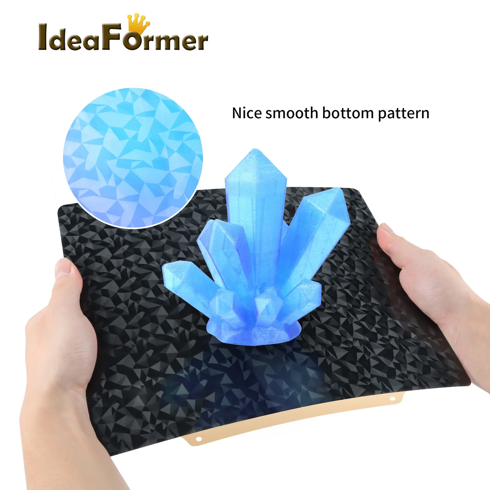 IdeaFormer двусторонняя магнитная пластина для летающего медведя Ghost 6 PEI + PEO 230x257