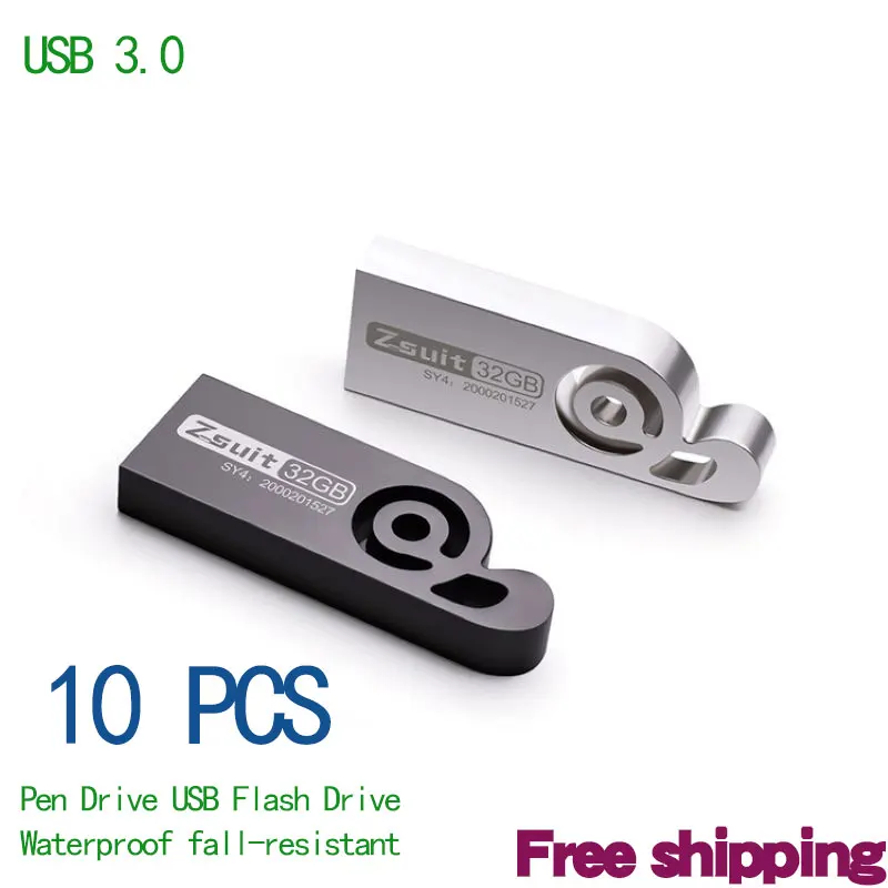 

High Speed Metal Memorias USB Stick Original USB3.0 128GB 64GB Pendrive Metal Flash Drives Pen Drive USB Flash Drive Free Shipp
