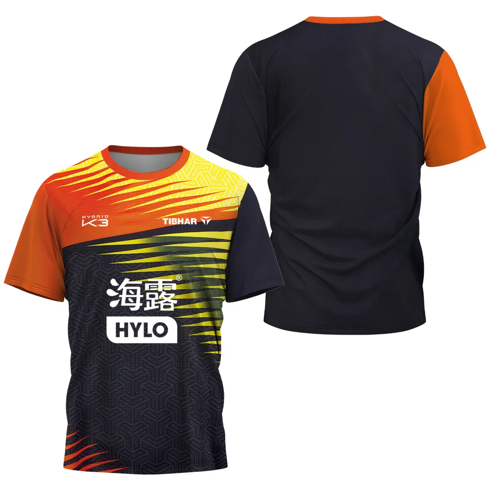 Футболка мужская для настольного тенниса быстросохнущая дышащая