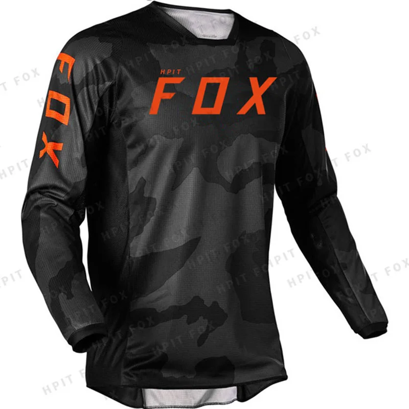 

2022 Quick Drying Men Clothing Motocross Shirt, Mx T-shirt, Mountain Bike, Bmx, Dh, Mtb, Hpit Fox Mens Cycling Mexico Jersey