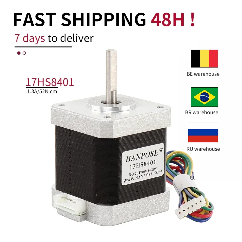 

Шаговый двигатель 17HS8401 Nema17