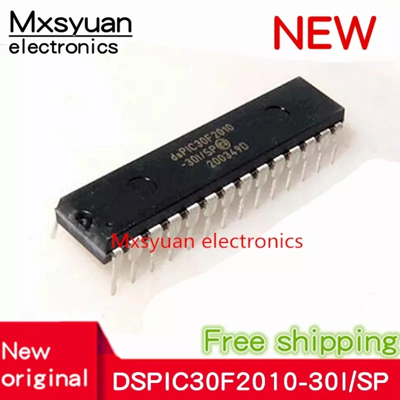 

2PCS/LOT DSPIC30F2010-30I/SP DSPIC30F2010 -30I/SP DIP28 New original In stock