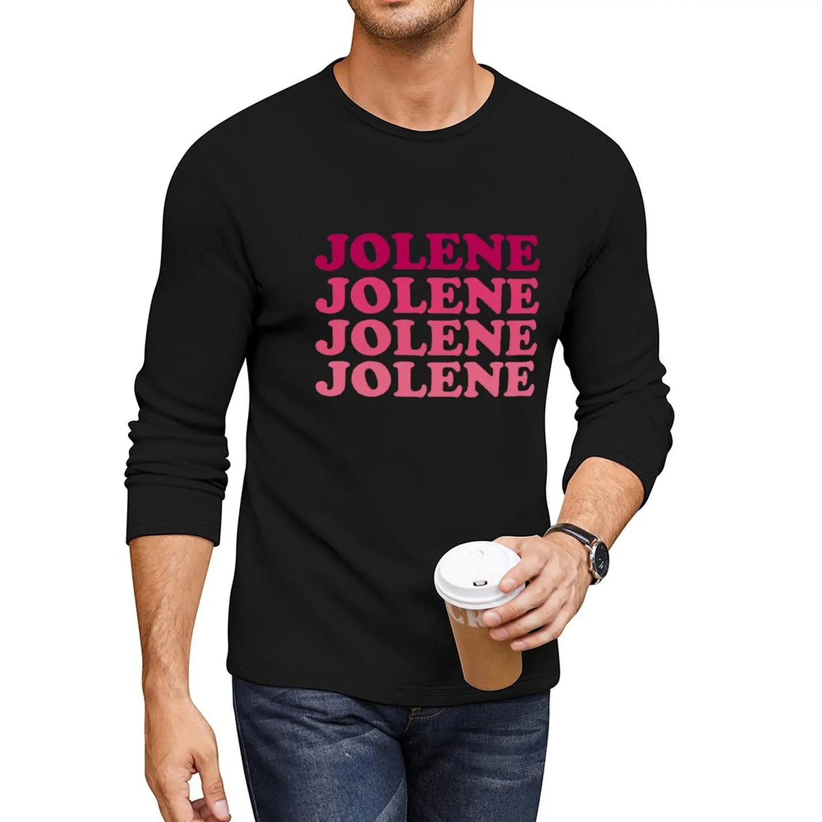 Jolene Joleeeene Long T-Shirt anime new edition t shirt cute clothes Men's cotton t-shirt