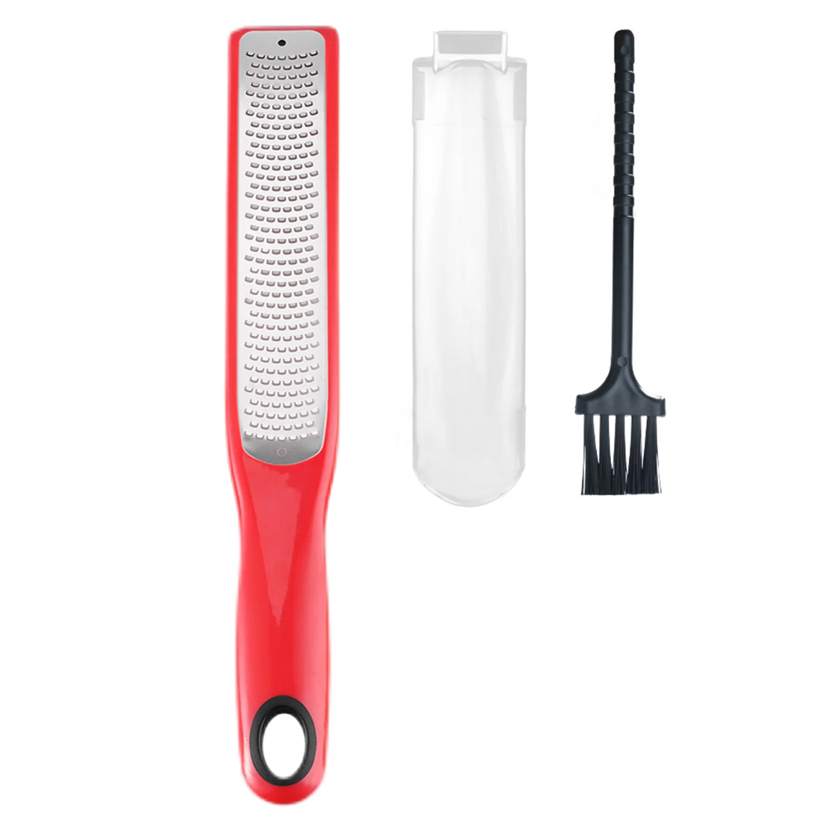 

Kitchen Lemon Zester Grater Sturdy Lemon Peeler With Hang Loop And Non-Slip Handle 304 Stainless Steel Lemon Peeler Convenient