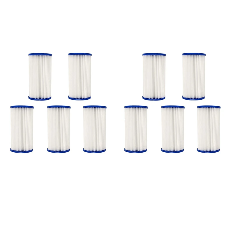 

20Pcs Swimming Pool Filter Pool Filter Pumps Cartridges Universal Replacements For Pool Cleaning
