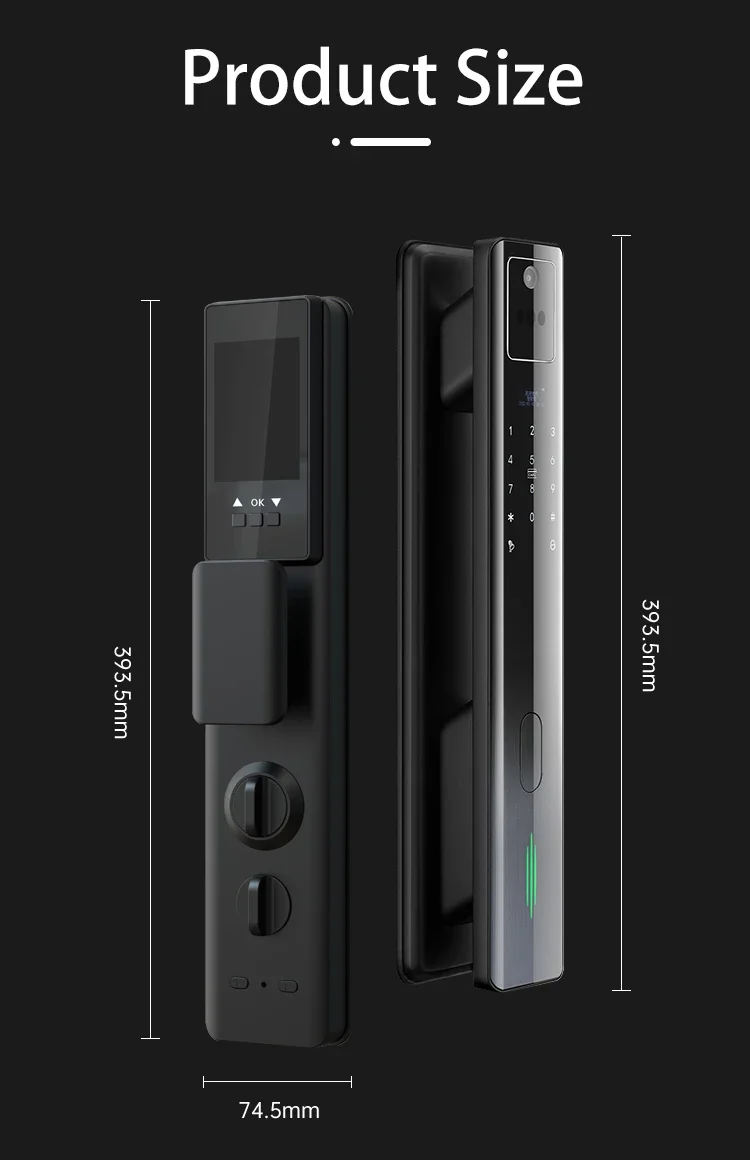 005SINOVO Умный замок Tuya с камерой лицевой идентификатор видеовызов палец вена tuya Wi-Fi