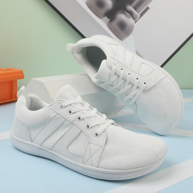 Дышащие Прогулочные Туфли Унисекс С Увеличенной Высотой Широкий Сетчатый Верх