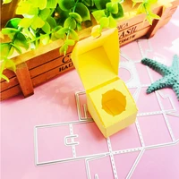 gift box stitching metal cutting dies diy scrapbooking photo album decorative embossing papercard craf butterfly knife craft