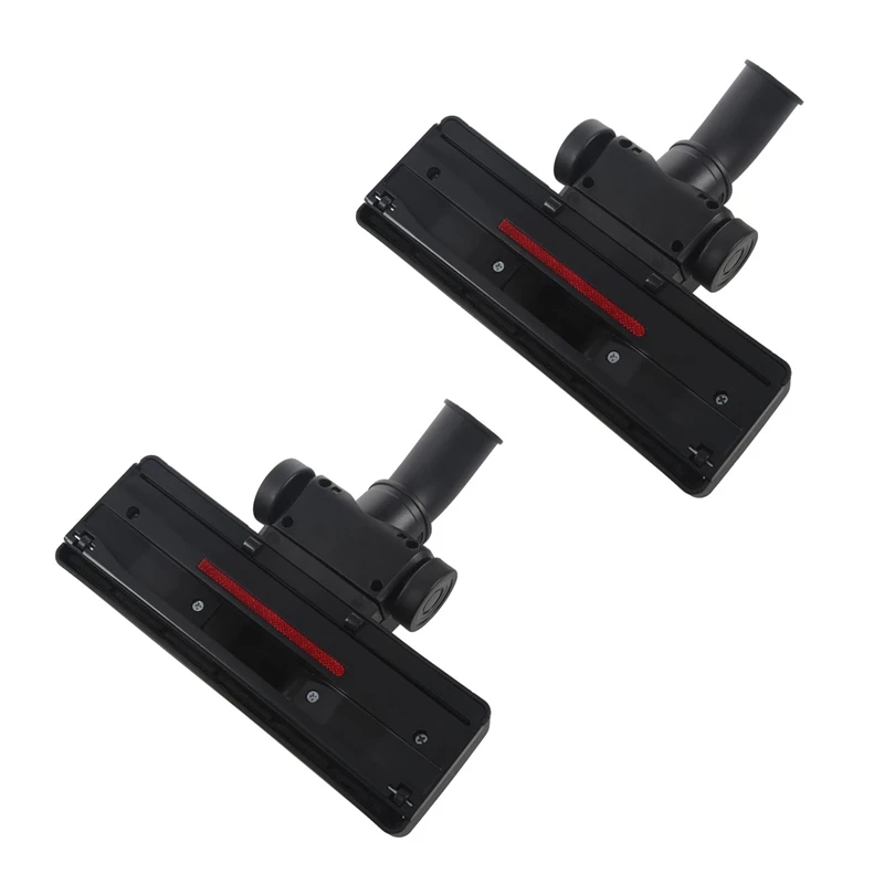 

2X New Universal 35Mm Inner Diameter Vacuum Cleaner Accessory Durable Brush Head Tool Replacement For Floor Carpet