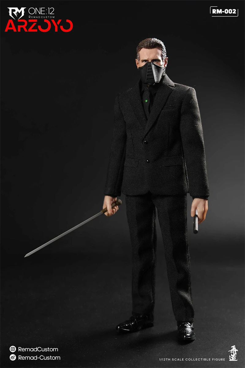 В НАЛИЧИИ Remad Custom RM-002 1/12 Liam Neeson Фигурка 6 дюймов Мужская фигурка солдата Полный