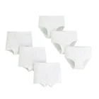 6 шт.партия, детские мягкие хлопковые шорты для мальчиков и девочек, трусы детские плавки-110