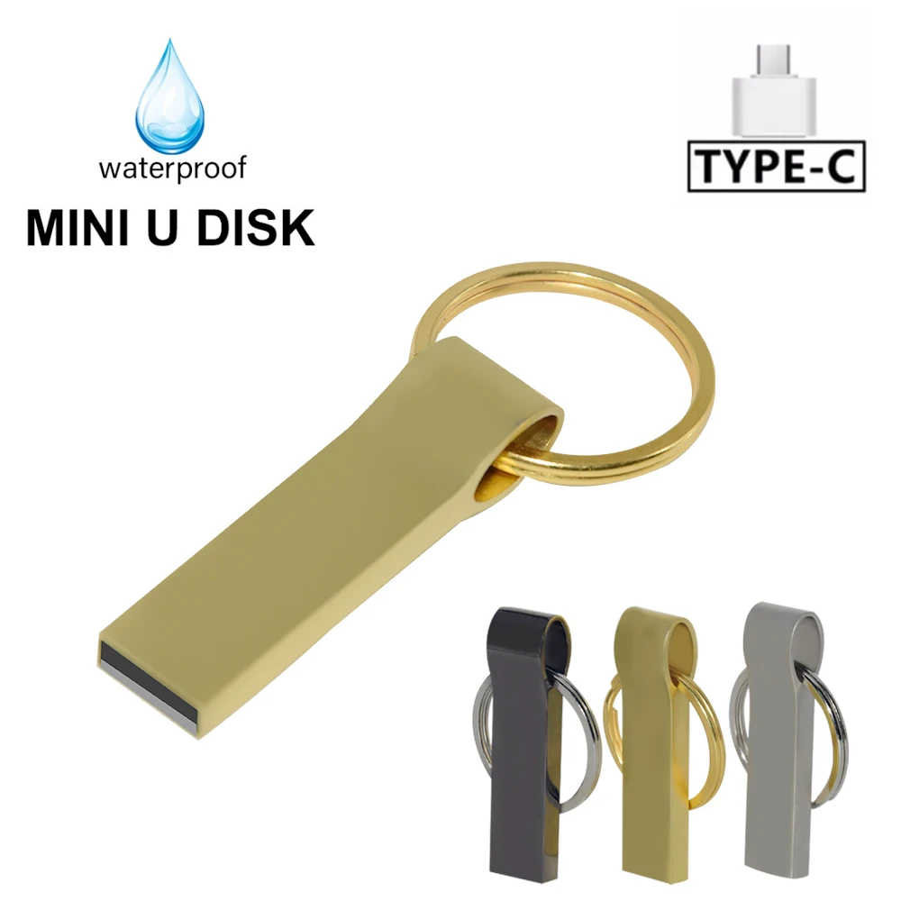 

USB Flash Drive 2.0 cle usb for Laptop 4GB 8GB Pen Drive free adapter usb flash memoria stick metal 16GB 32GB 64GB usb disk