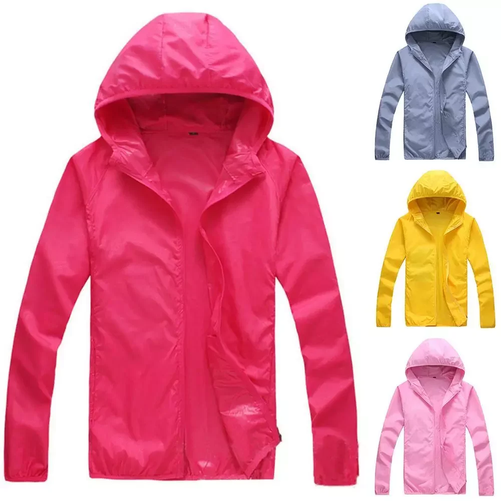 

NEW 2023 Color Unisex Ourdoor Windproof Hooded Jacket Sun Protection Fishing Coat Soft material will make you feel so comfortabl