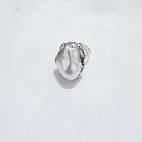 LATS Alien кольцо с искусственным жемчугом