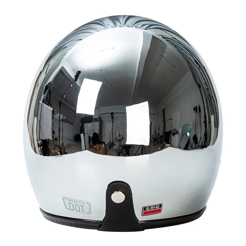 Шлем с открытым лицом в японском и корейском стиле винтажный мотоциклетный