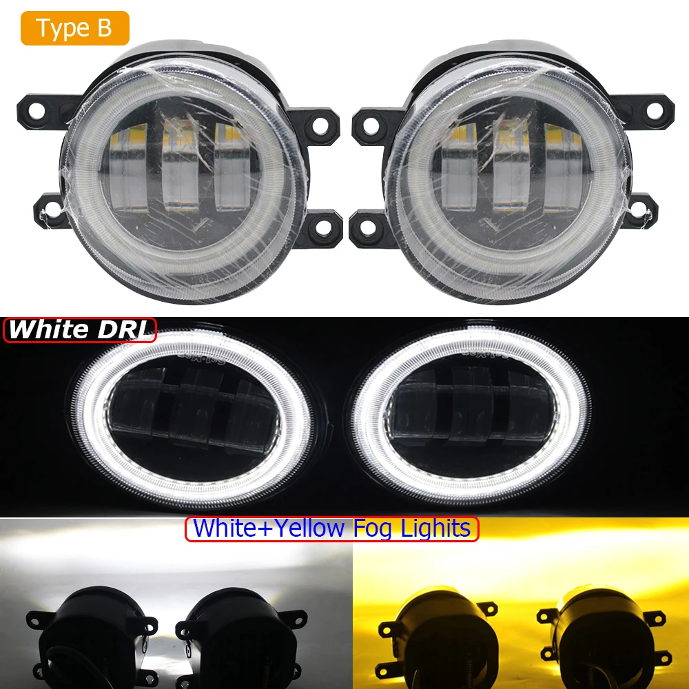 

2 шт., противотуманные светодиодные линзы для Toyota Land Cruiser Prado 150 J150 2009-2013