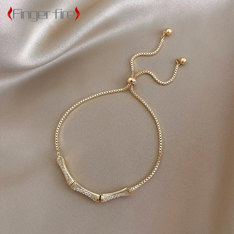 

Fashion Exquisite Bamboo Bracelet Personality Simple Banquet Jewelry