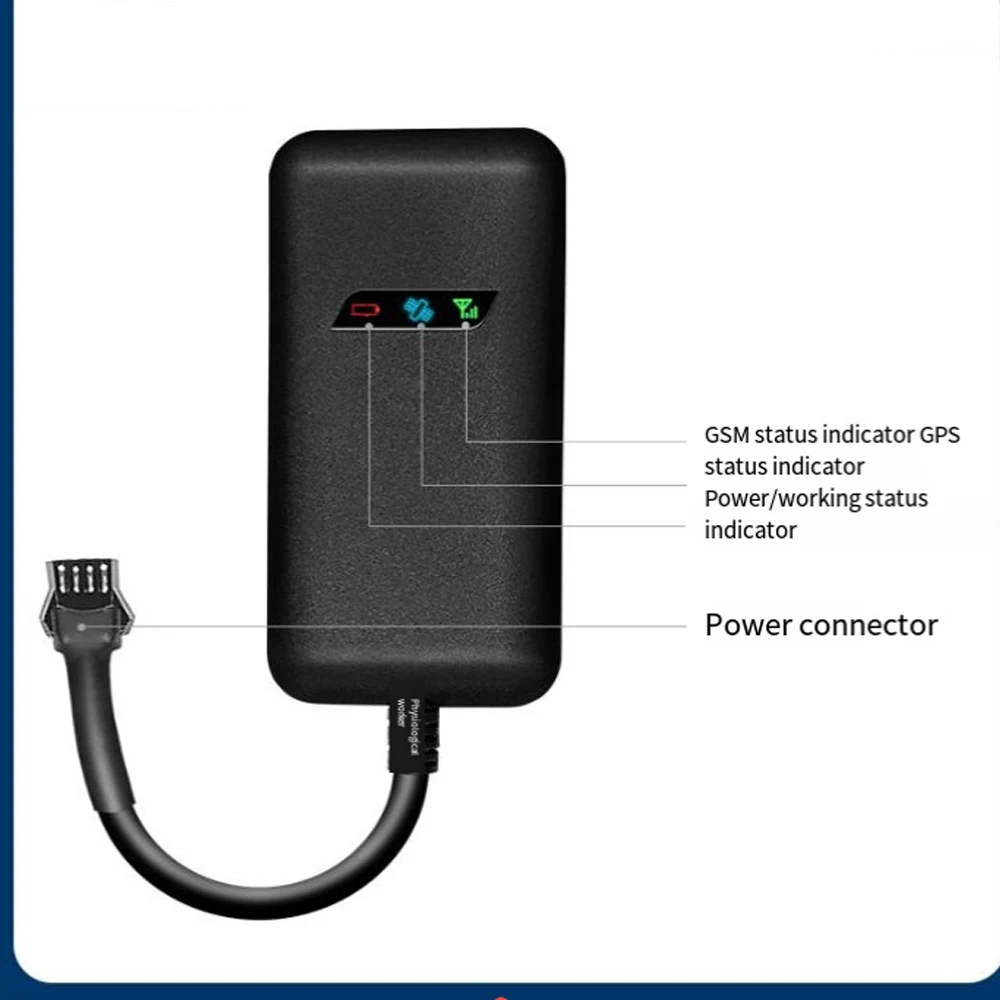 Автомобильный GPS мини-трекер GT02D GPS-трекер для автомобиля монитор слежения с