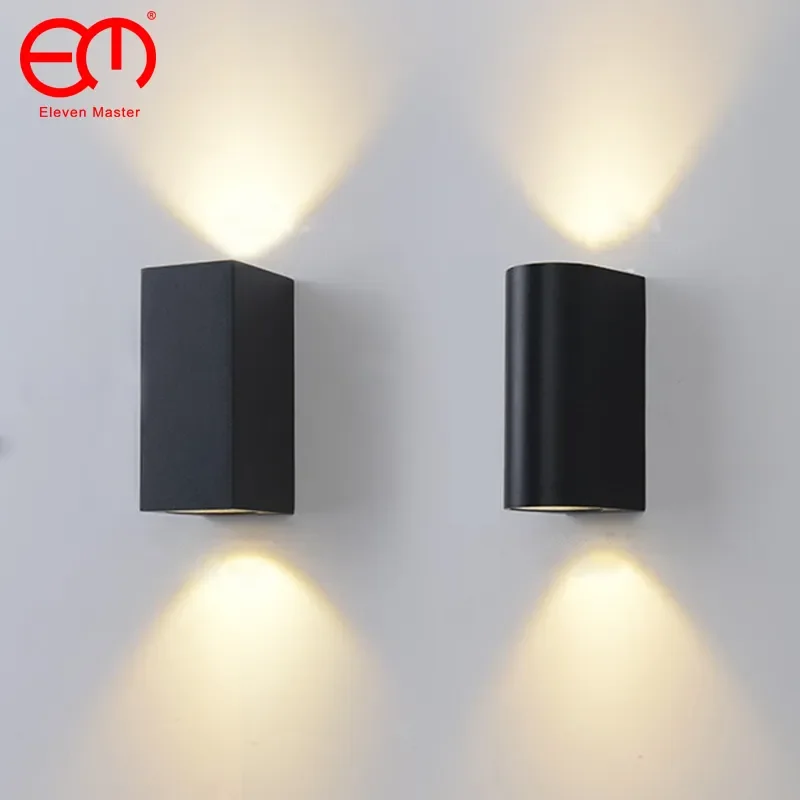 

IP65 waterproof GU10 wall lamp, die-casting outdoor wall lamp, engineering lighting fence garden countyard villa