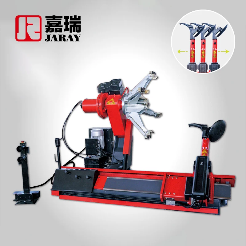 

Electric Pneumatic Performance Clamp Tubeless Tire Changer For Bus