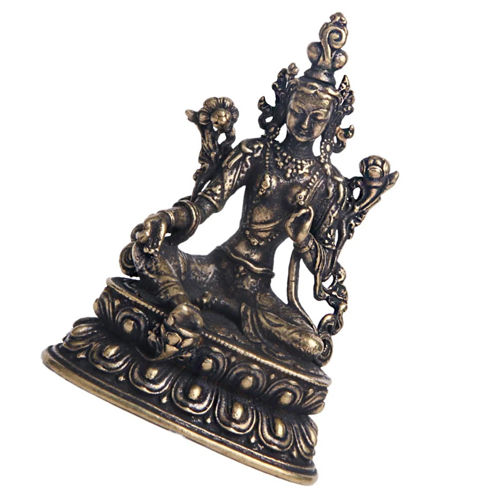 

Statue Home Decoration Brass Adornment Statues Ornament Retro Southeast Sculpture