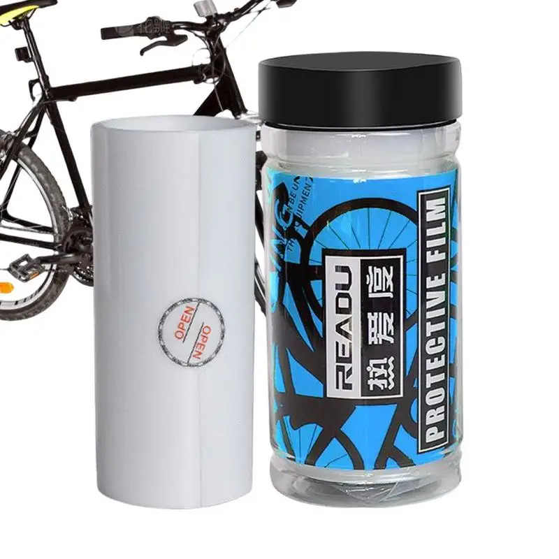 

Bike Frame Protection Film Clear Mountain Bike Protective Tape Adhesive Protectors Film Cover For Mountain Bike Frame Chain