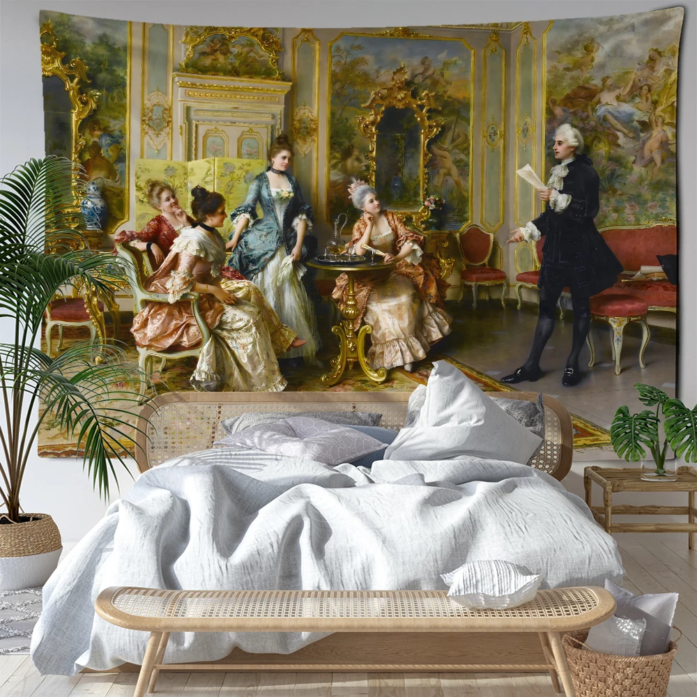 Гобелен в стиле ретро