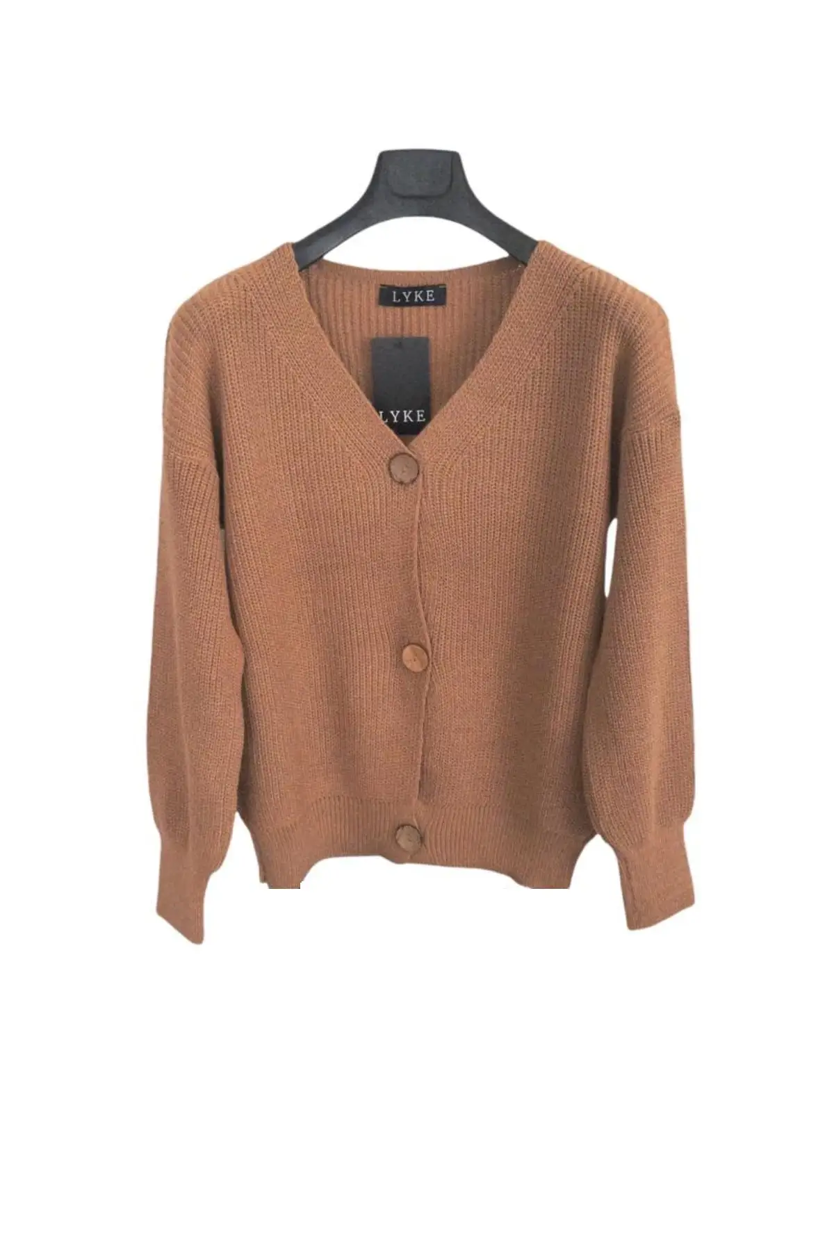 

Women's Cardigan Mink V-Neck Long Sleeve Short Casual Knitted Quality Fashion Cardigan Sweaters Loose Sweater Sweater Jumper