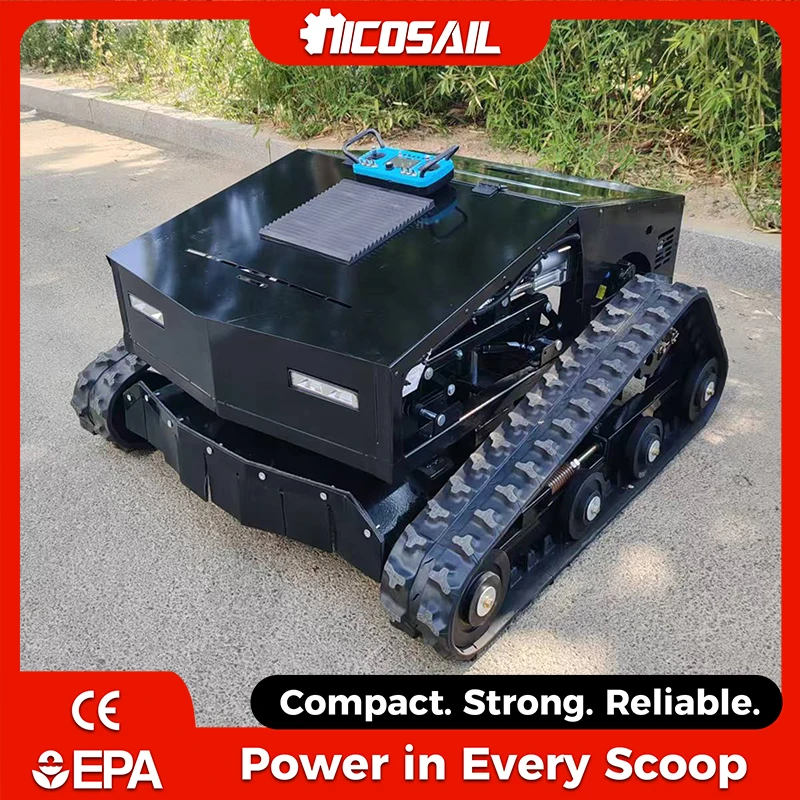 Фото Газонокосилка Nicosail 16HP/23HP HB800 RC для работы на любой местности, для садов и террас ЕС №1