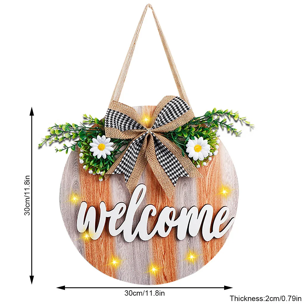 

Надпись на дверь двор, деревенский наружный подвесной орнамент, деревянное милое украшение, садовый домашний декор, ресторан, семья