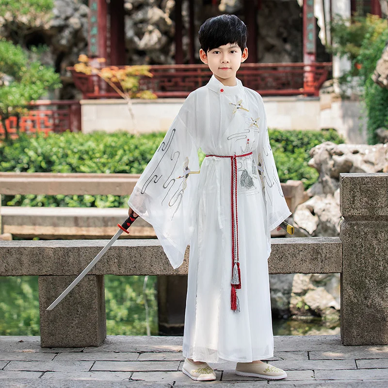 

[new Recommendation]traditional Chinese Style Children's Tang Clothes, Chinese Style Performance Clothes, Master's Clothes,