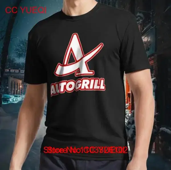 Футболка унисекс с логотипом Autogrill забавный размер от S до 5XL