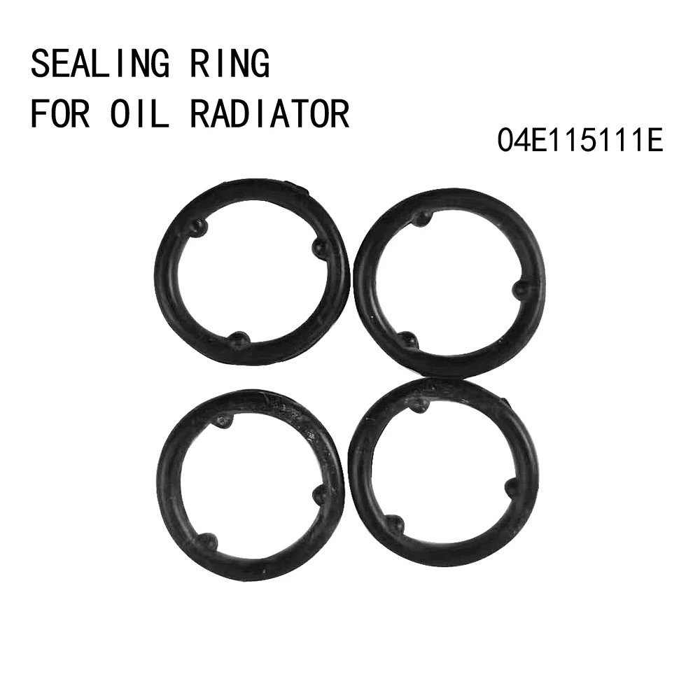 

4Pcs Sealing ring for oil radiator For Audi Q3 A3 Q2L VW Tiguan Touran Lavida Lavuda Lamando Skoda Octavia Kodiaq 04E115111E
