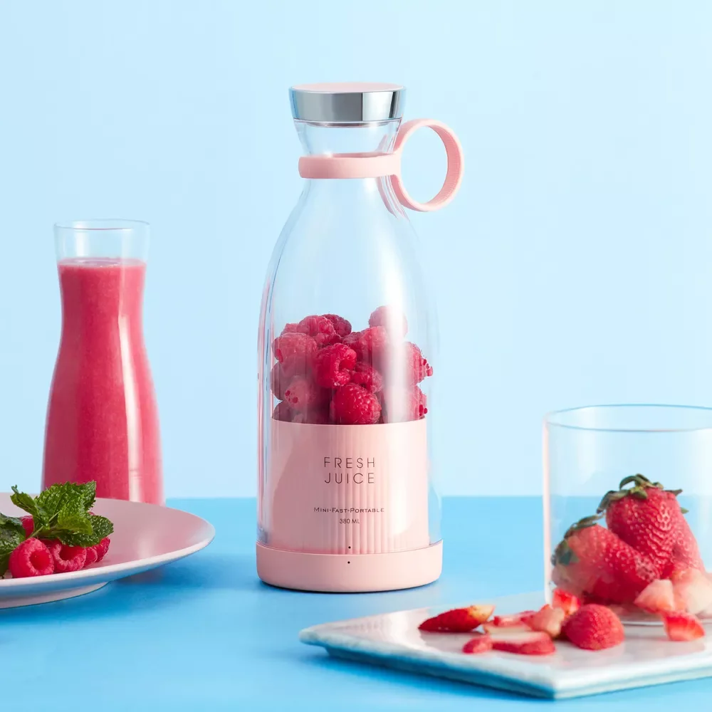 

Mini Blender Portable Electric Juicer USB Rechargable Wireless Fruit Mixer Food Extractor Fruit Squeezer Milkshake Juice Maker