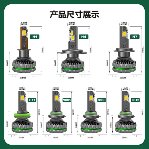 CSP Chips 150W светодиодный лампы для фар, H7/H11/9005/9006/HB3/HB4/9012/HIR2, лампы для автомобильных фар, модифицированные, 6000K, белый, 8600 люмен
